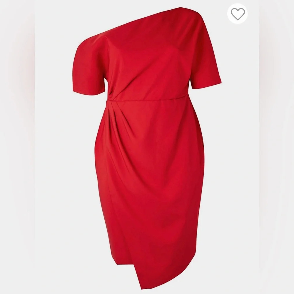 11 HONORE Plus Adeline Off-The-Shoulder Midi Dress - Picture 4 of 12